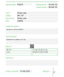 BPC-157 5mg vial