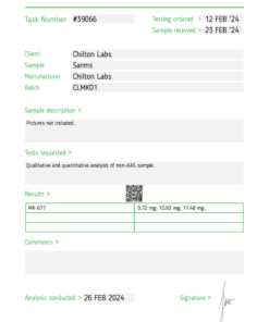MK677 10mg (50 tablets)